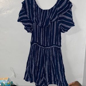 Blue romper